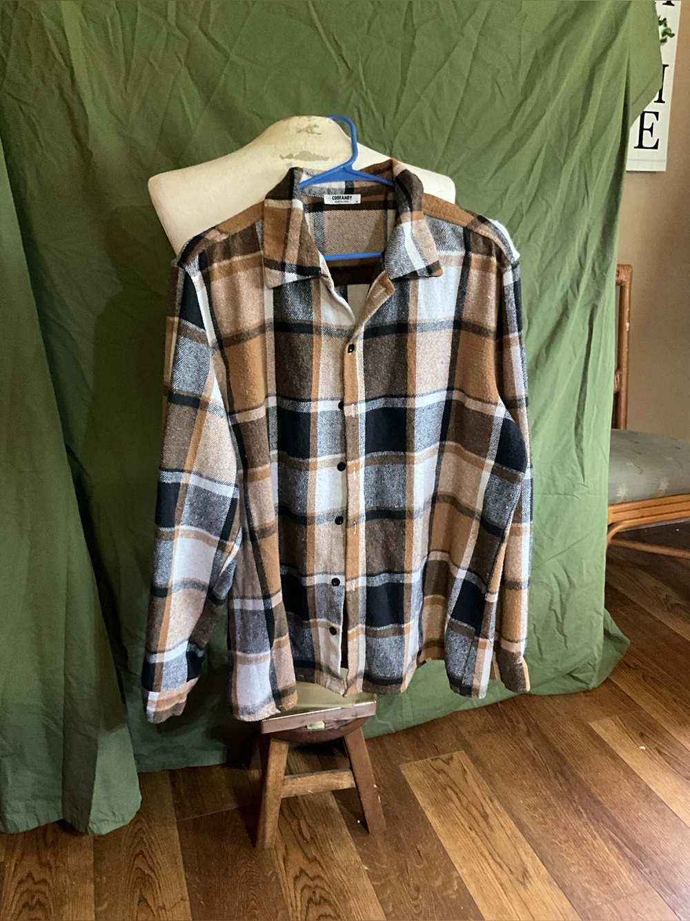 COOFANDY X-Large button up